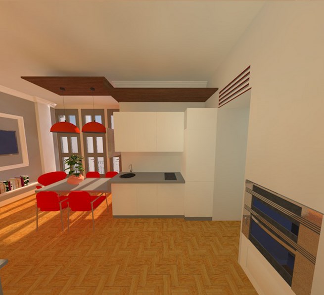 Reforma de apartamento y visualización en 3D