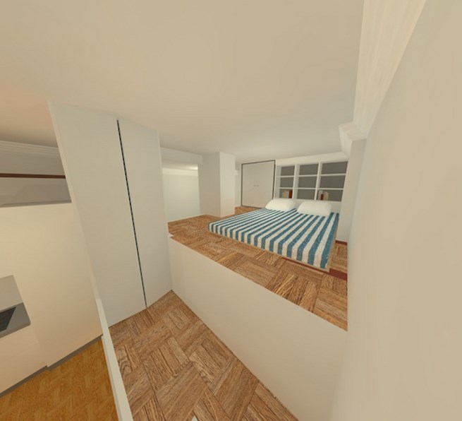 Reforma de apartamento y visualización en 3D