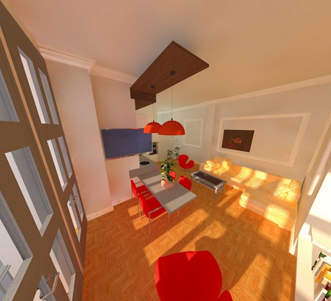 Reforma de apartamento y visualización en 3D